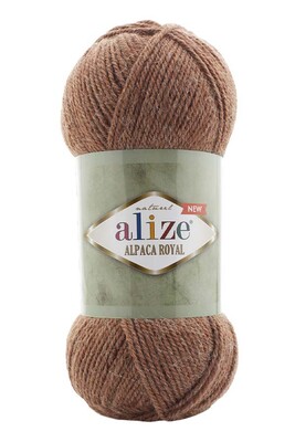 ALİZE - ALİZE ALPACA ROYAL NEW 558 Kahve