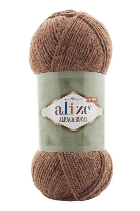 ALİZE - ALİZE ALPACA ROYAL NEW 558 Kahve