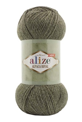 ALİZE - ALİZE ALPACA ROYAL NEW 577 Haki Melanj