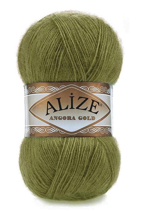 Alize Yarn - ALİZE ANGORA GOLD 758 Olive