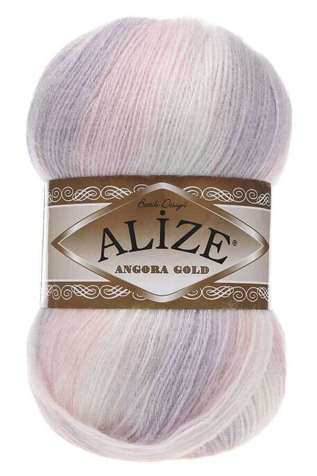 Alize Yarn - ALİZE ANGORA GOLD BATİK YARN 6554