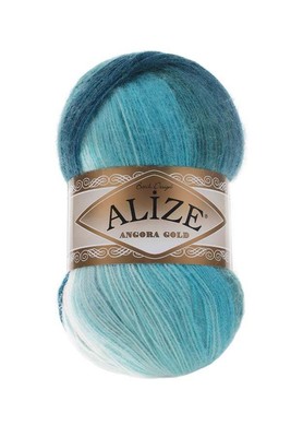 Alize Yarn - ALİZE ANGORA GOLD BATİK YARN 1892