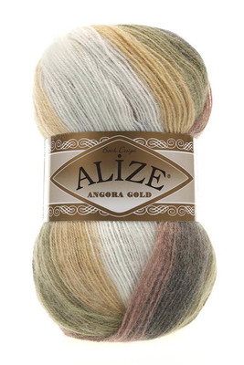 Alize Yarn - ALİZE ANGORA GOLD BATİK YARN 1893