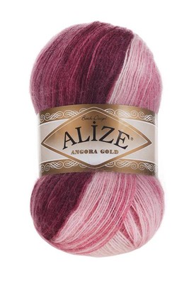 Alize Yarn - ALİZE ANGORA GOLD BATİK YARN 1895