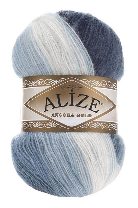 Alize Yarn - ALİZE ANGORA GOLD BATİK YARN 1899