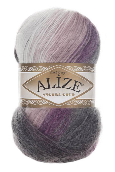 Alize Yarn - ALİZE ANGORA GOLD BATİK YARN 1986