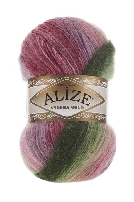 Alize Yarn - ALİZE ANGORA GOLD BATİK YARN 2527