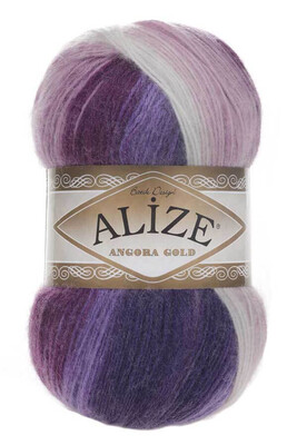 Alize Yarn - ALİZE ANGORA GOLD BATİK YARN 2630