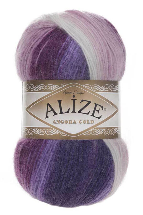 Alize Yarn - ALİZE ANGORA GOLD BATİK YARN 2630