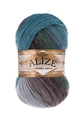 Alize Yarn - ALİZE ANGORA GOLD BATİK YARN 4239