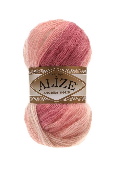 Alize Yarn - ALİZE ANGORA GOLD BATİK YARN 5652