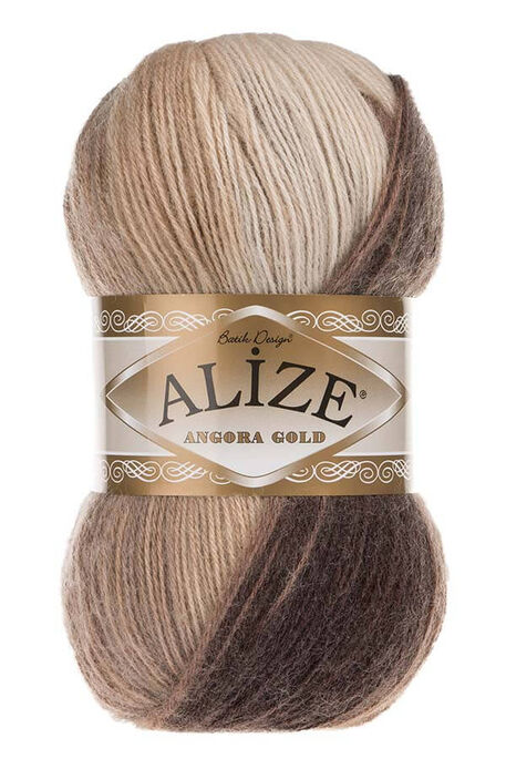 Alize Yarn - ALİZE ANGORA GOLD BATİK YARN 6779