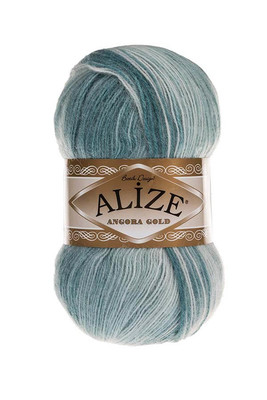 Alize Yarn - ALİZE ANGORA GOLD BATİK YARN 6964