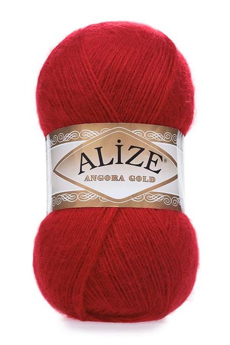 Alize Yarn - ALİZE ANGORA GOLD KNİTTİNG YARN 106 Red