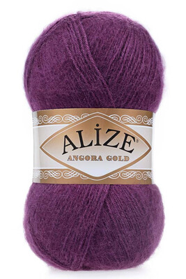 Alize Yarn - ALİZE ANGORA GOLD KNİTTİNG YARN 111 Damson