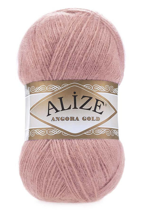 Alize Yarn - ALİZE ANGORA GOLD KNİTTİNG YARN 144 Dark Powder