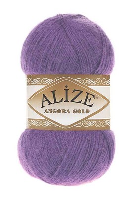 Alize Yarn - ALİZE ANGORA GOLD KNİTTİNG YARN 206 amethyst