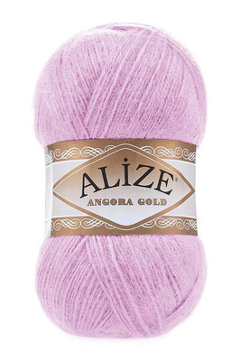 Alize Yarn - ALİZE ANGORA GOLD KNİTTİNG YARN 27 Lilac