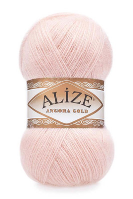 Alize Yarn - ALİZE ANGORA GOLD KNİTTİNG YARN 271 Pearl Pink