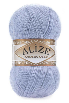 Alize Yarn - ALİZE ANGORA GOLD KNİTTİNG YARN 40 Blue