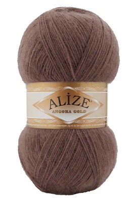 Alize Yarn - ALİZE ANGORA GOLD KNİTTİNG YARN 493 Brown