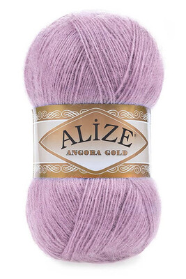 Alize Yarn - ALİZE ANGORA GOLD KNİTTİNG YARN 505 lilac