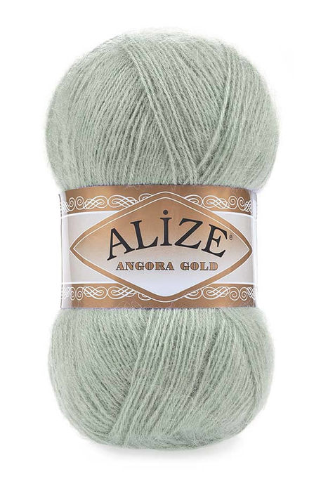 Alize Yarn - ALİZE ANGORA GOLD KNİTTİNG YARN 515 Green Almond