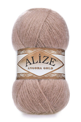 Alize Yarn - ALİZE ANGORA GOLD KNİTTİNG YARN 542 DRIED ROSE