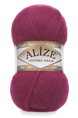 Alize Yarn - ALİZE ANGORA GOLD KNİTTİNG YARN 649 ruby