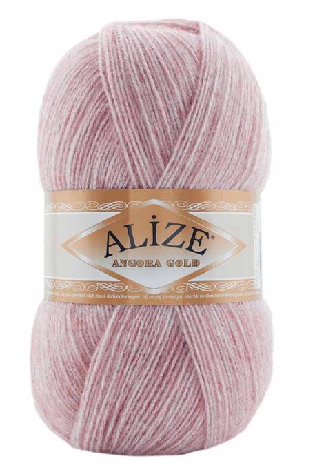 Alize Yarn - ALİZE ANGORA GOLD KNİTTİNG YARN 664 Powder Melange