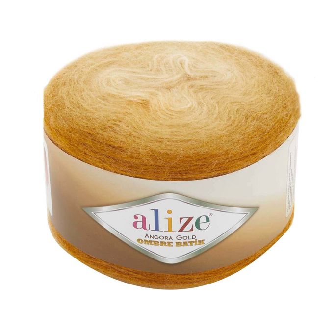 ALİZE - ALİZE ANGORA GOLD OMBRE BATİK 7358