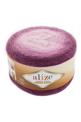 Alize Yarn - ALİZE ANGORA GOLD OMBRE BATİK KNİTTİNG YARN 7244