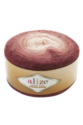 Alize Yarn - ALİZE ANGORA GOLD OMBRE BATİK KNİTTİNG YARN 7247