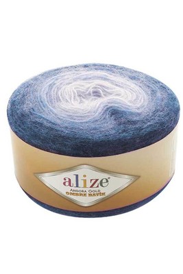 Alize Yarn - ALİZE ANGORA GOLD OMBRE BATİK KNİTTİNG YARN 7294