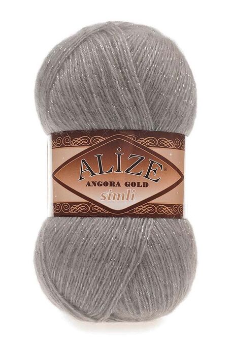 Alize Yarn - ALİZE ANGORA GOLD SİMLİ 283 Vizon