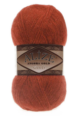 Alize Yarn - ALİZE ANGORA GOLD SİMLİ KNİTTİNG YARN 36 Tan