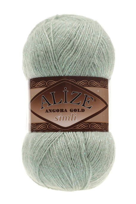 Alize Yarn - ALİZE ANGORA GOLD SİMLİ KNİTTİNG YARN 515 almond