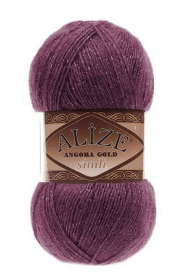 Alize Yarn - ALİZE ANGORA GOLD SİMLİ KNİTTİNG YARN 73