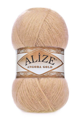 Alize Yarn - ALİZE ANGORA GOLD KNİTTİNG YARN 95 Camel Hair