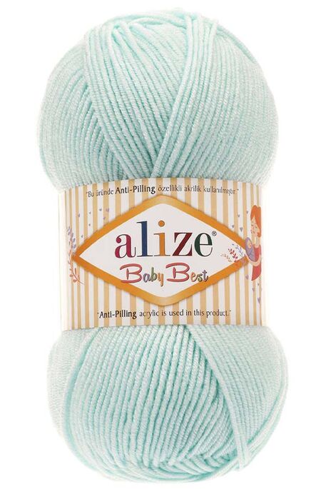 Alize Yarn - ALİZE BABY BEST 820 Mint