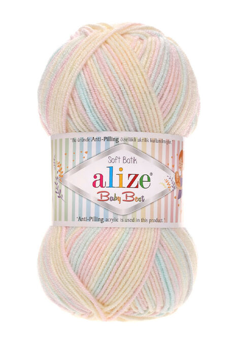 Alize Yarn - ALİZE BABY BEST BATİK 6655