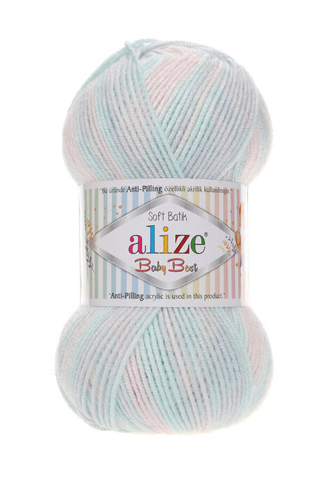 Alize Yarn - ALİZE BABY BEST BATİK YARN 6623