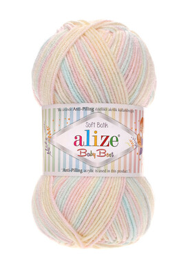 Alize Yarn - ALİZE BABY BEST BATİK YARN 6655