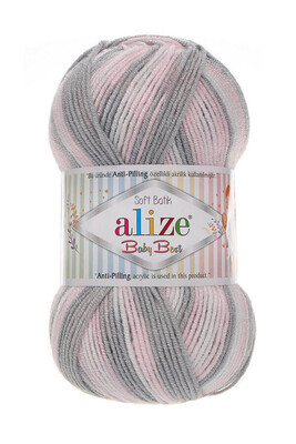 Alize Yarn - ALİZE BABY BEST BATİK YARN 6664