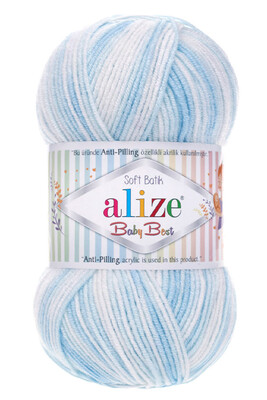 Alize Yarn - ALİZE BABY BEST BATİK YARN 6669