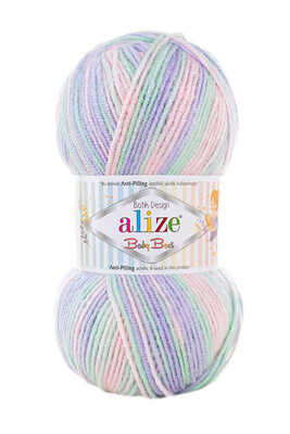 Alize Yarn - ALİZE BABY BEST BATİK YARN 7258