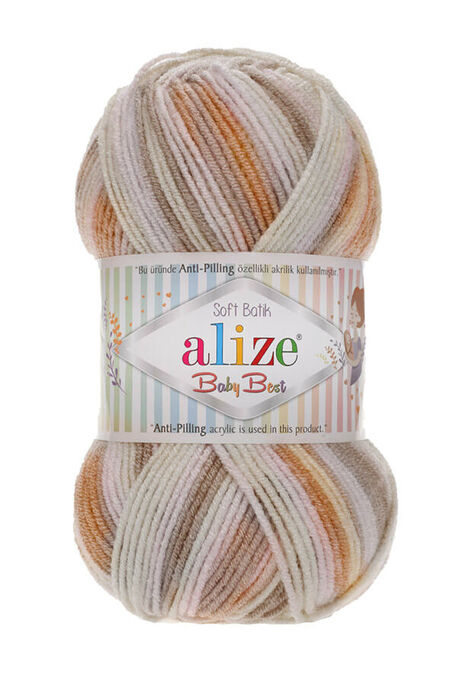 Alize Yarn - ALİZE BABY BEST BATİK YARN 7541