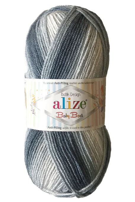 Alize Yarn - ALİZE BABY BEST BATİK YARN 7542