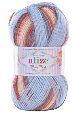 Alize Yarn - ALİZE BABY BEST BATİK YARN 7922