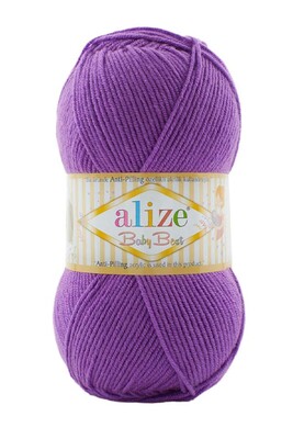 Alize Yarn - ALİZE BABY BEST KNİTTİNG YARN 133 Violet